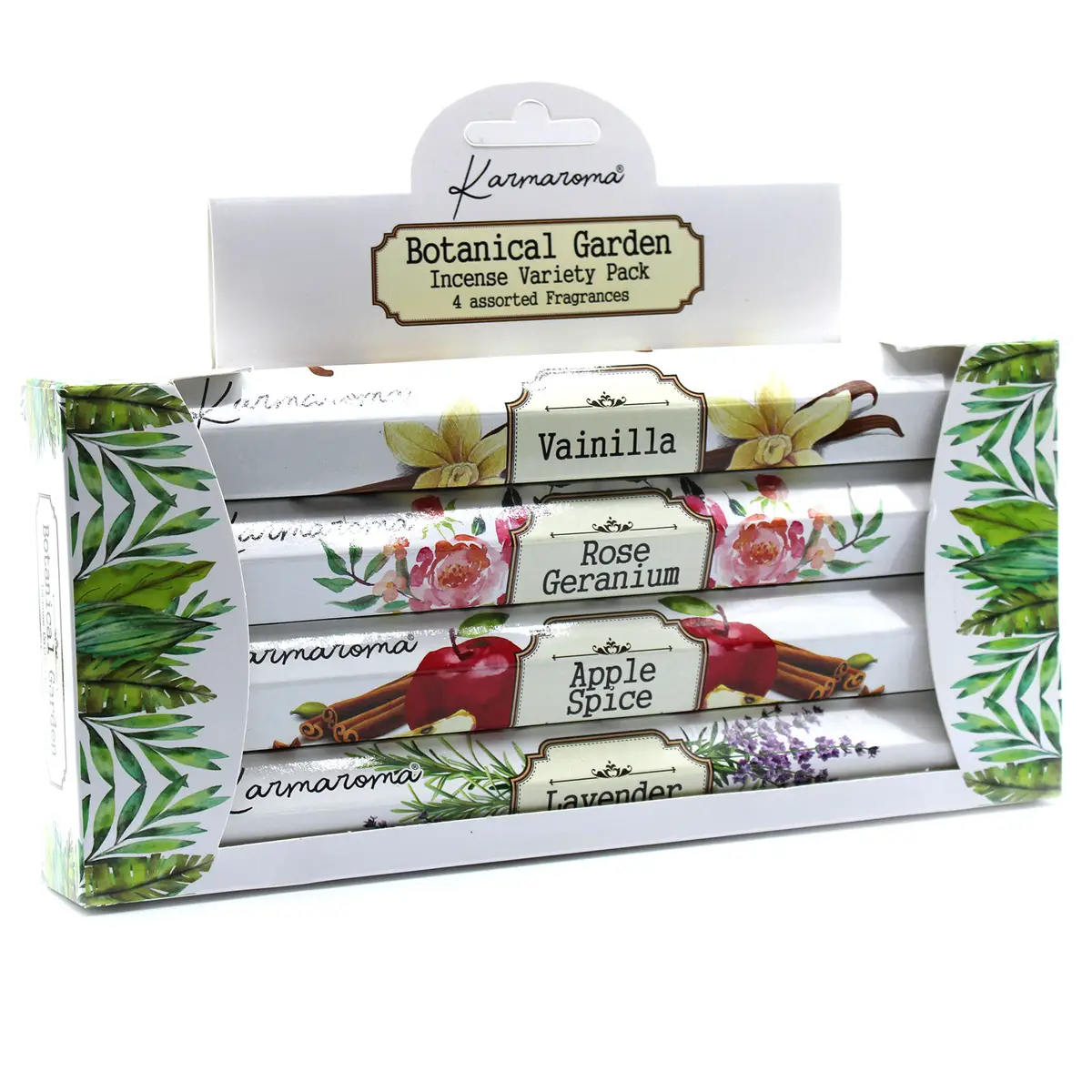 Botanical Garden Incense Gift Set - 4 Assorted Fragrances — Incense · GlowDuty apothecary