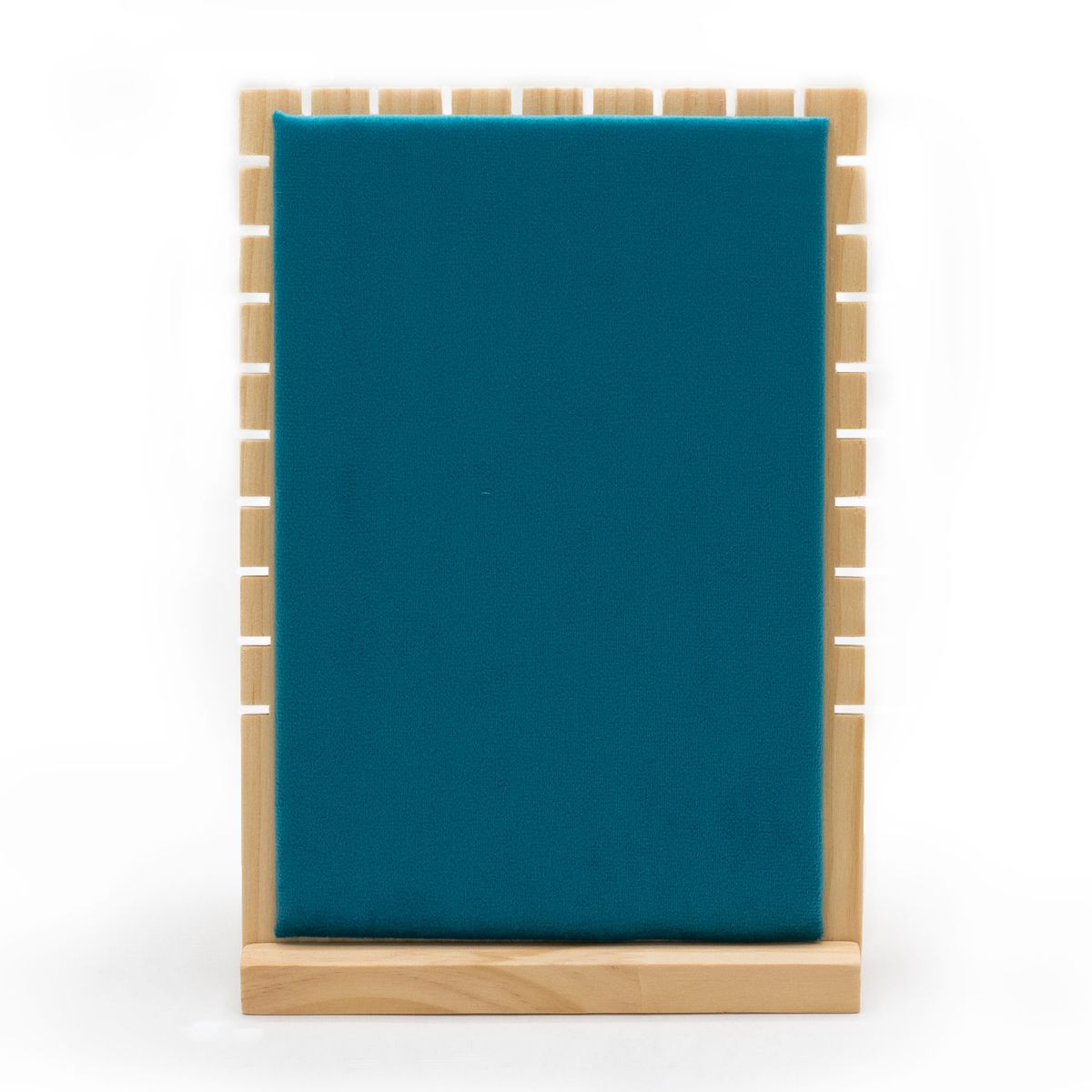 Expositor plano longo para colares 28x18x9 cm