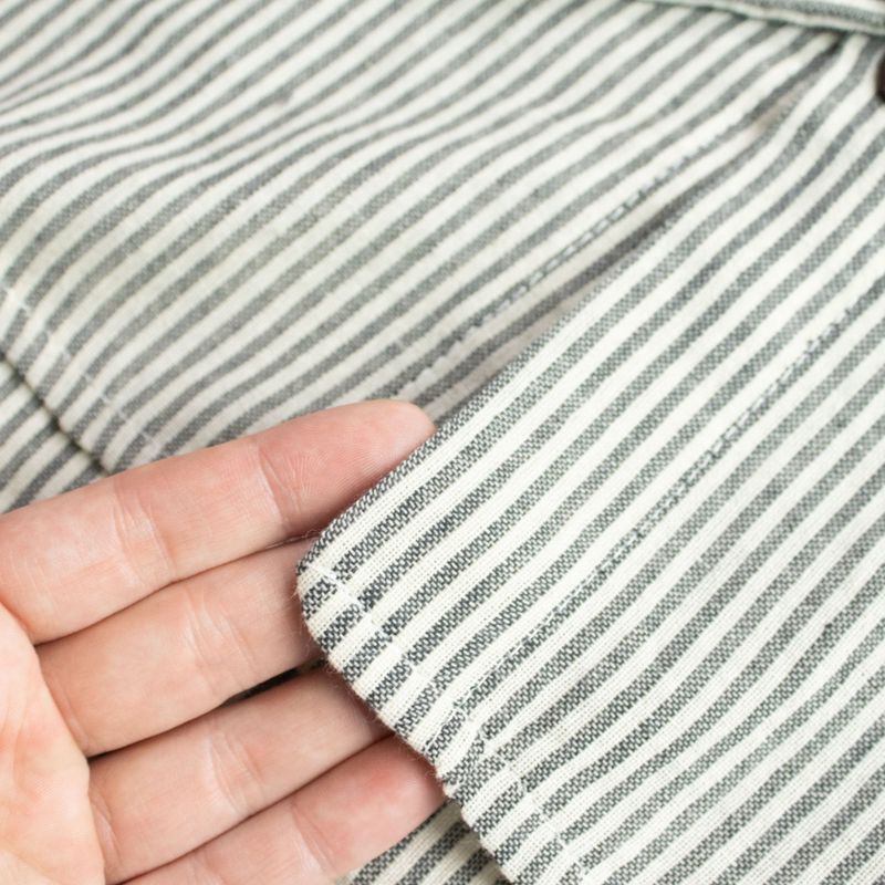Nomad Sari Camisa Grandad - Gris Piedra - XL