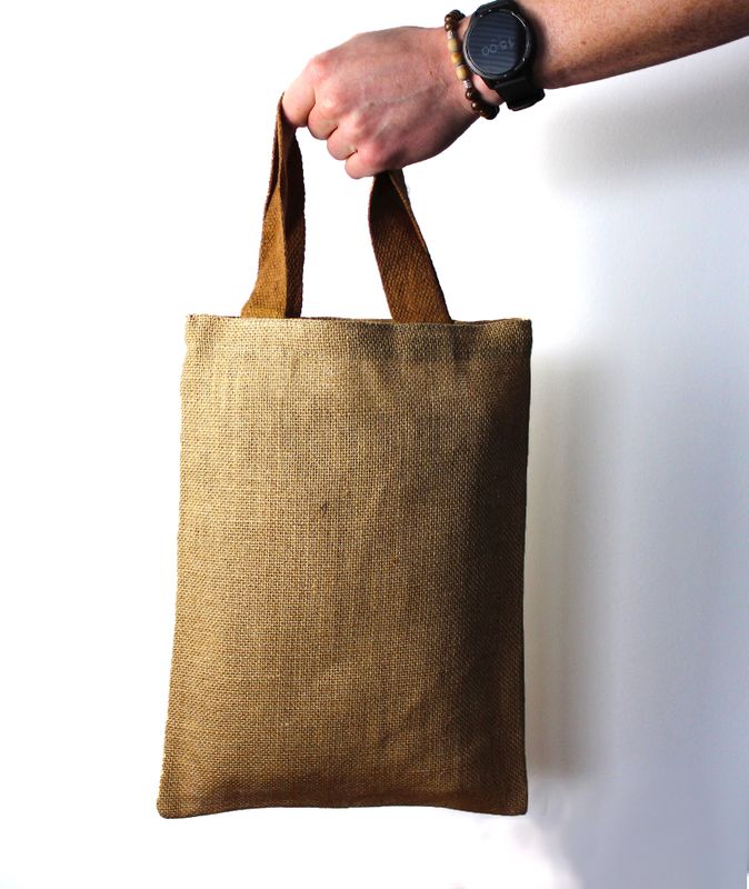 Sac à Main en Jute - 5 Couleur de Sangle Assorties