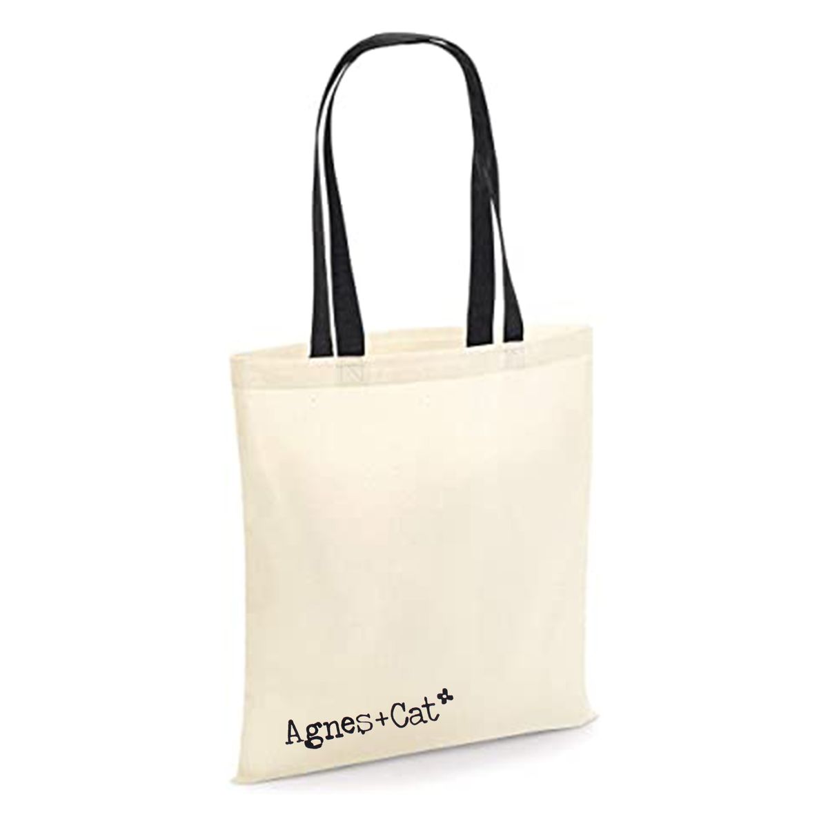 Mochila Agnes e Cat em algodão 6 oz - 35 x 30 cm - Agnes+Cat