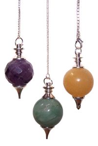 Péndulos Esferas de Gemas