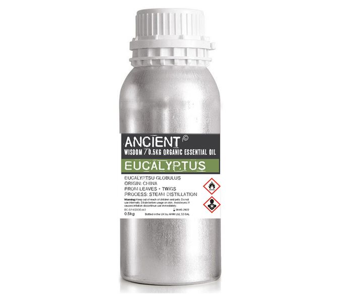 Óleo Essencial Biológico de Eucalipto 500ml