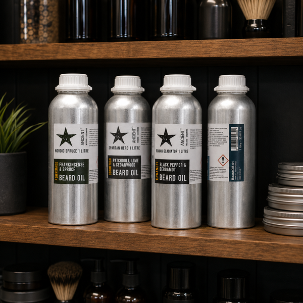 Huiles de Barbe Pures et Naturelles 1 Litre