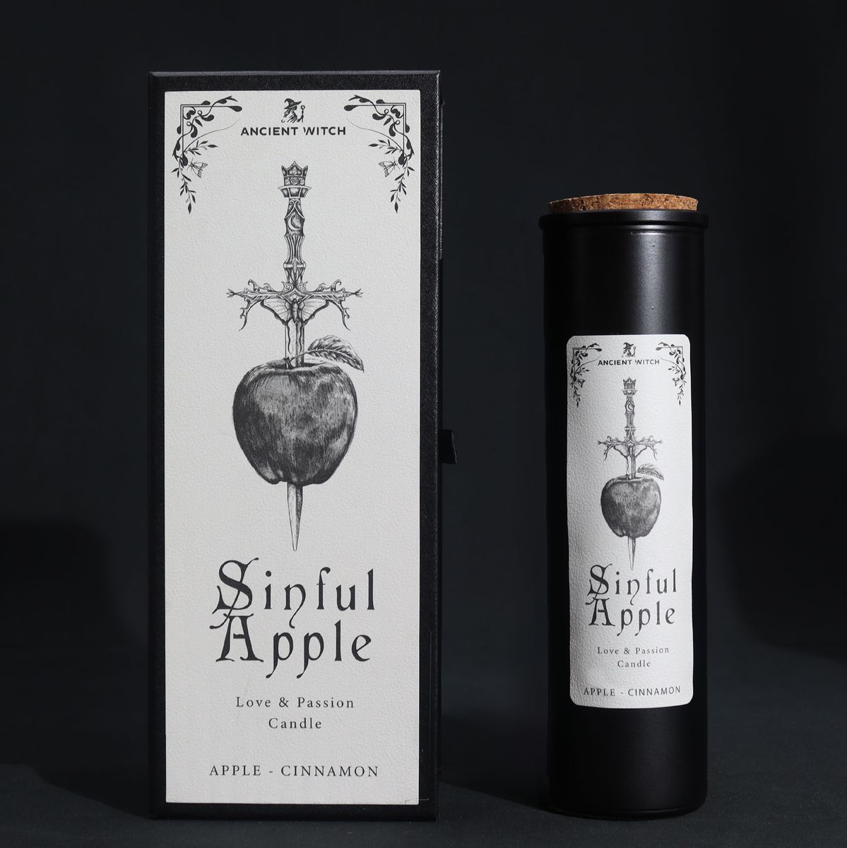 Velas Purificadoras das Bruxas Antigas - Maçã Pecaminosa