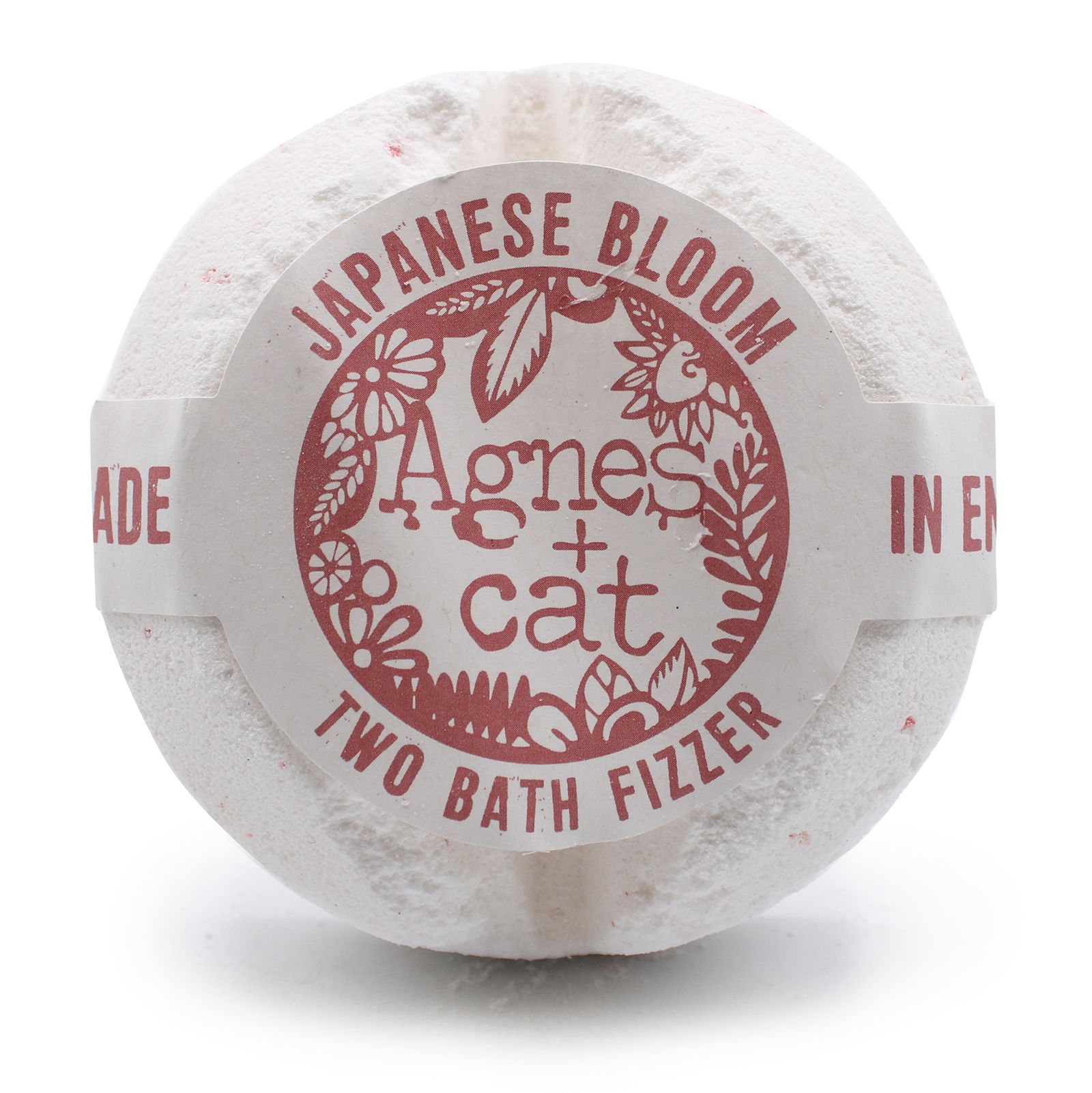 Agnes + Tableta efervescente para baño de gatos - Flor Japonesa