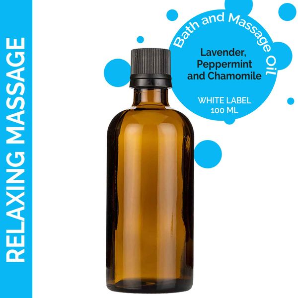 Relaxing Massage Oil - 100ml - White Label