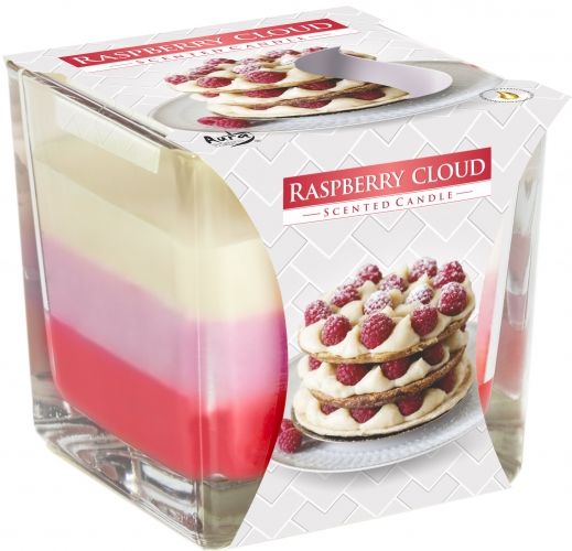 Vela Rainbow Frasco - Nube Framboesa