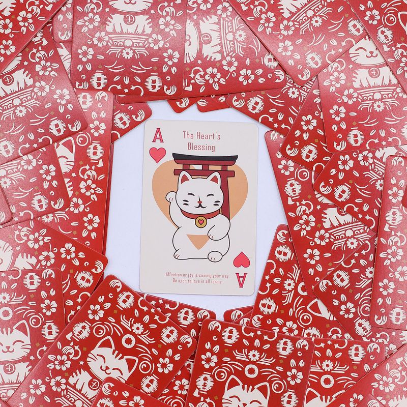 Lyckokatter Spel- & Orakelkort – Maneki Neko Lek