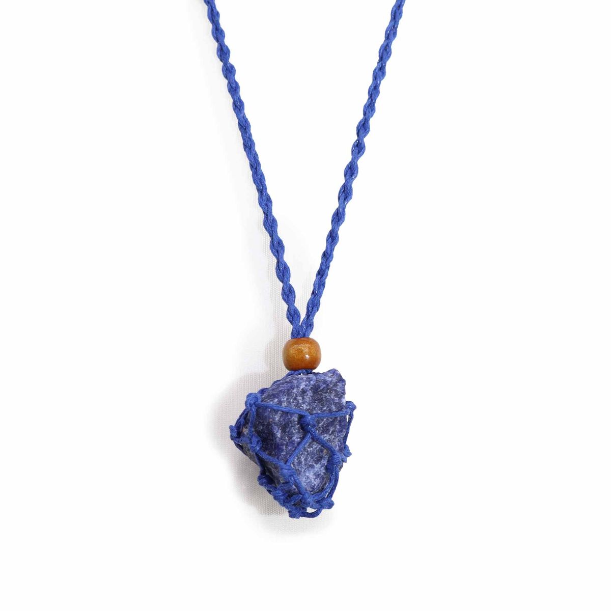Cordões para colares de pedras preciosas 45 cm - Azul marinho