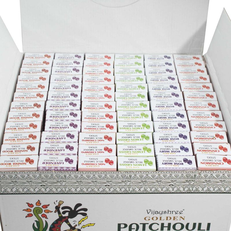 30g Golden Smudging Resin Sticks - Display Set 2