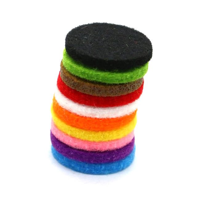 10x Colares difusores de aromaterapia - Recarga reutilizável 30 mm