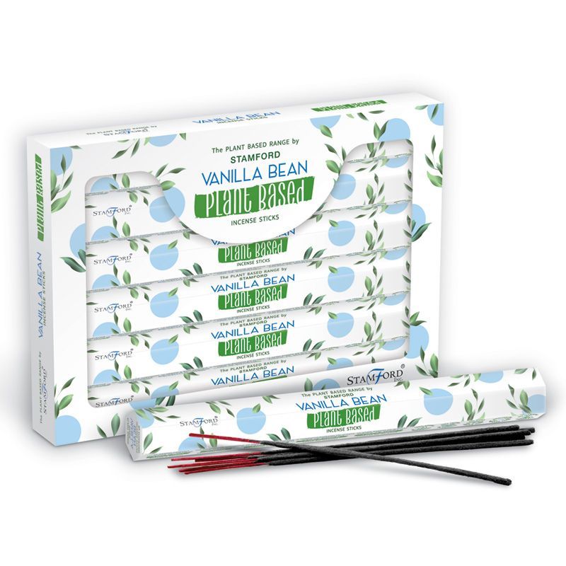 Bastões de incenso à base de plantas - Baunilha