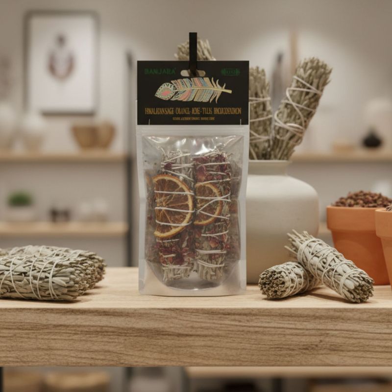 Banjara Smudge Sticks - Indian Sage and Patchouli