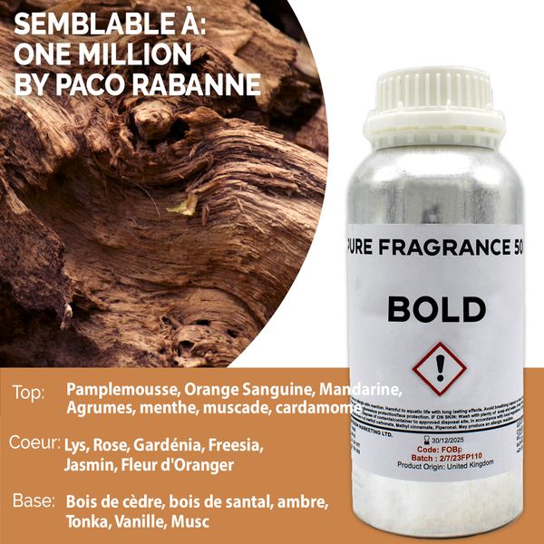 Huile de Parfum Pure Bold - 500ml