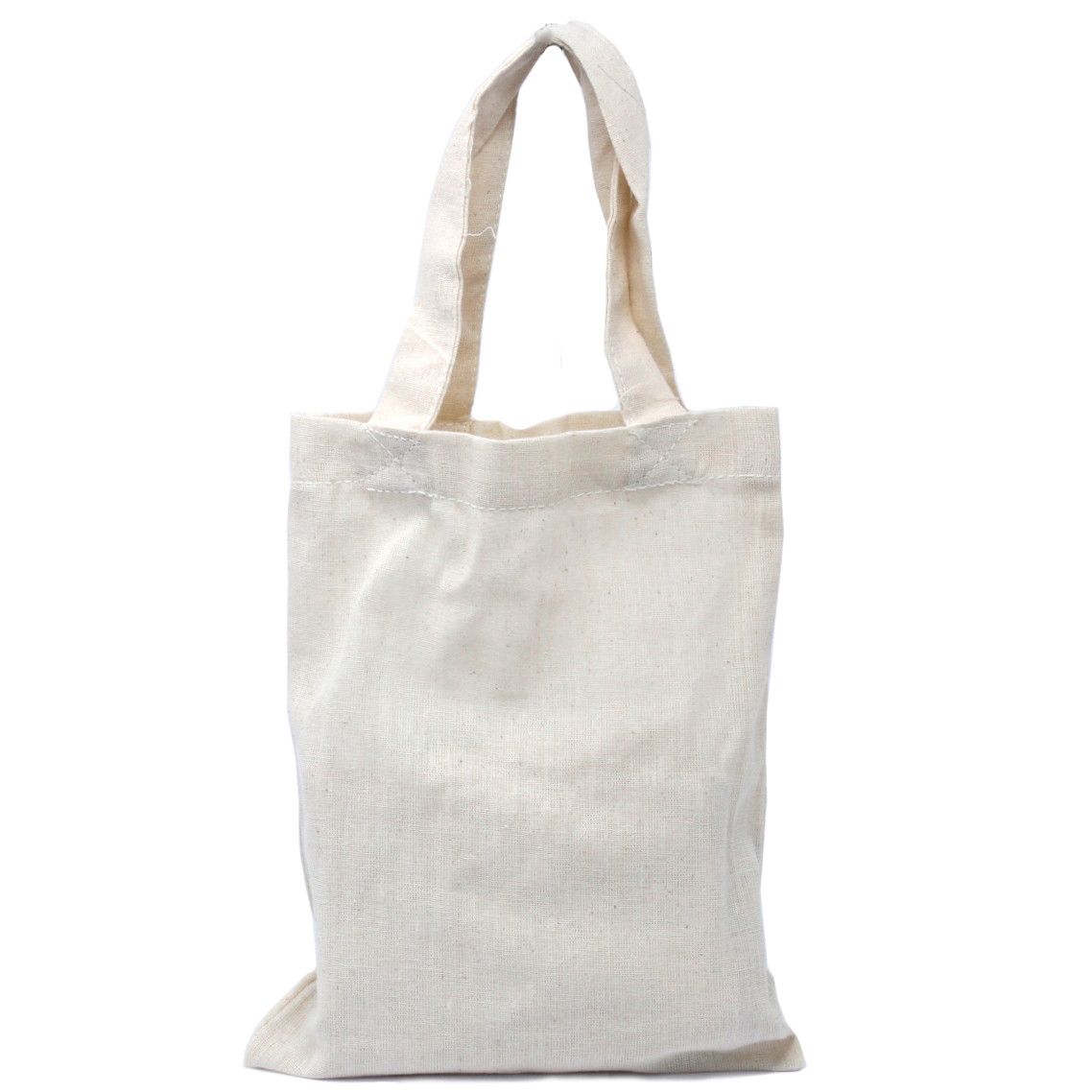 Saco pequeno de algodão natural 4 oz 25x20 cm