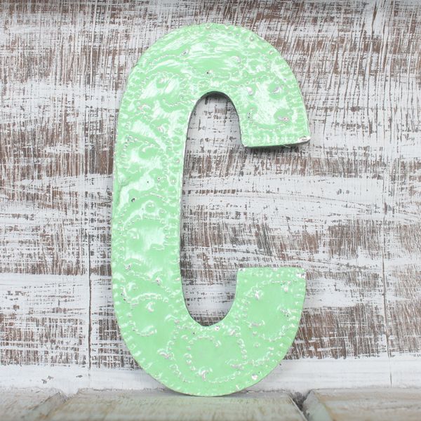 Slovo "C" - Razne Boje - 15 cm