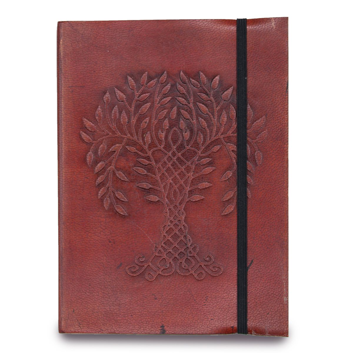 Caderno pequeno com elástico - Árvore da Vida