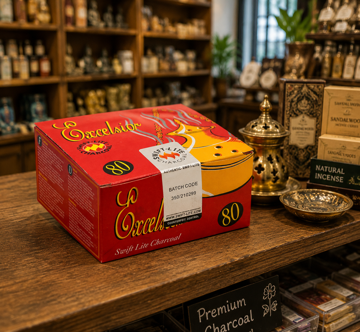 Pastilles de Charbon pour Encens