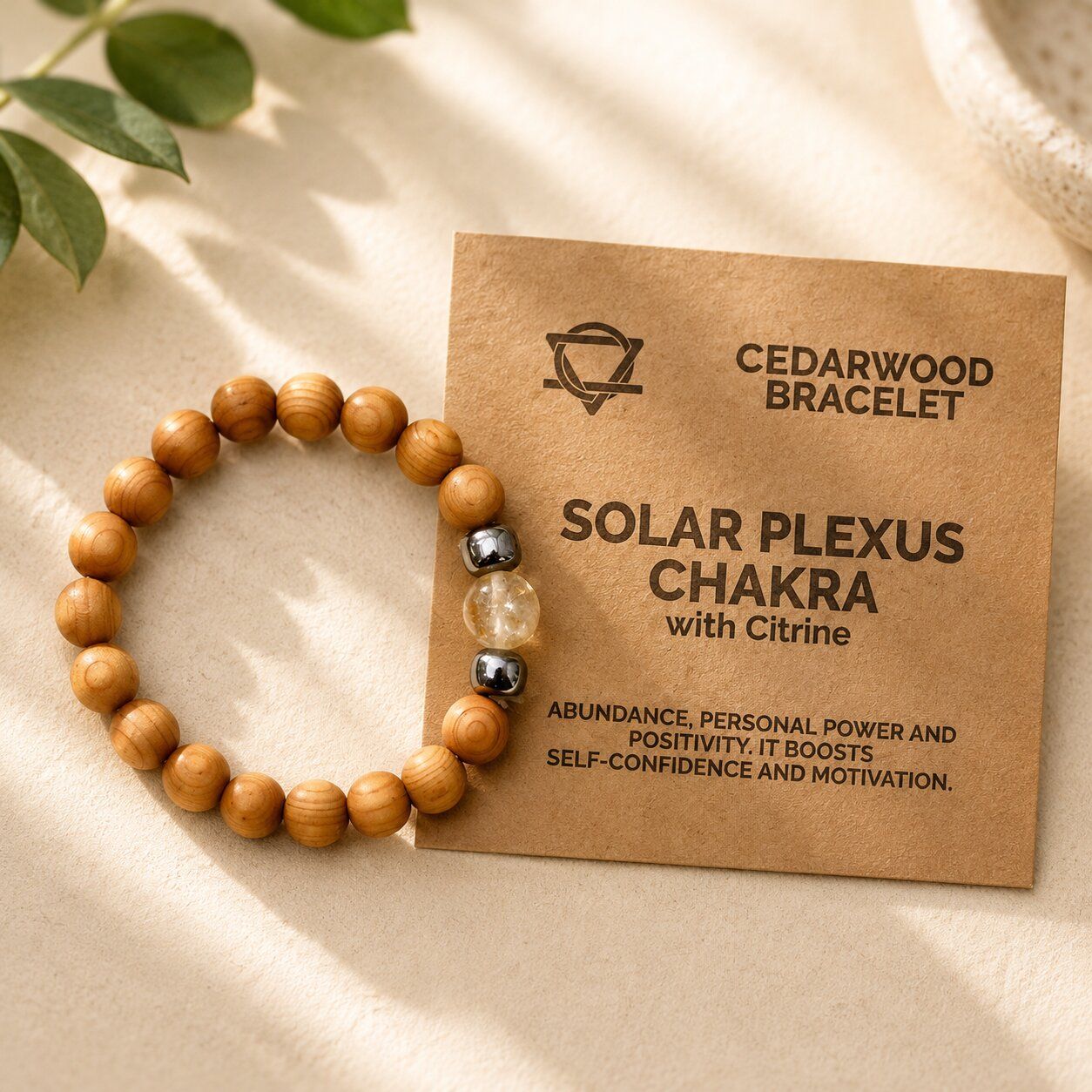 Bracelets de Chakra en Cèdre de Vente en Gros