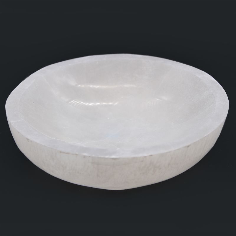 Bol Rond en Sélénite - 15cm