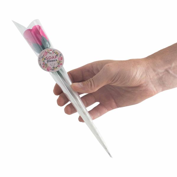 Flores de Sabão - Cor de Rosa Pequenas