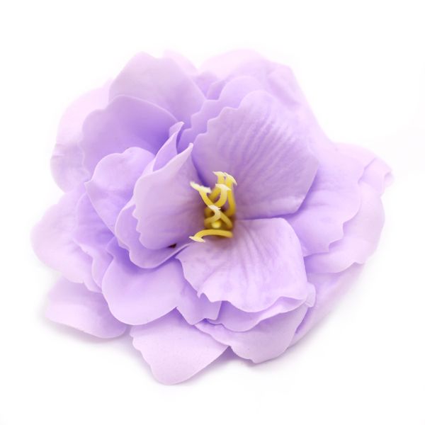 Petite Camélia de Savon pour Bouquet - Violet