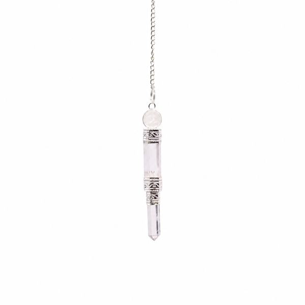 Three Piece Pendulum - Rock Quartz