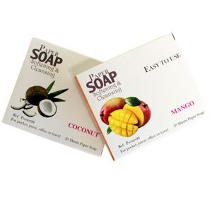 Pocket Paper Soaps