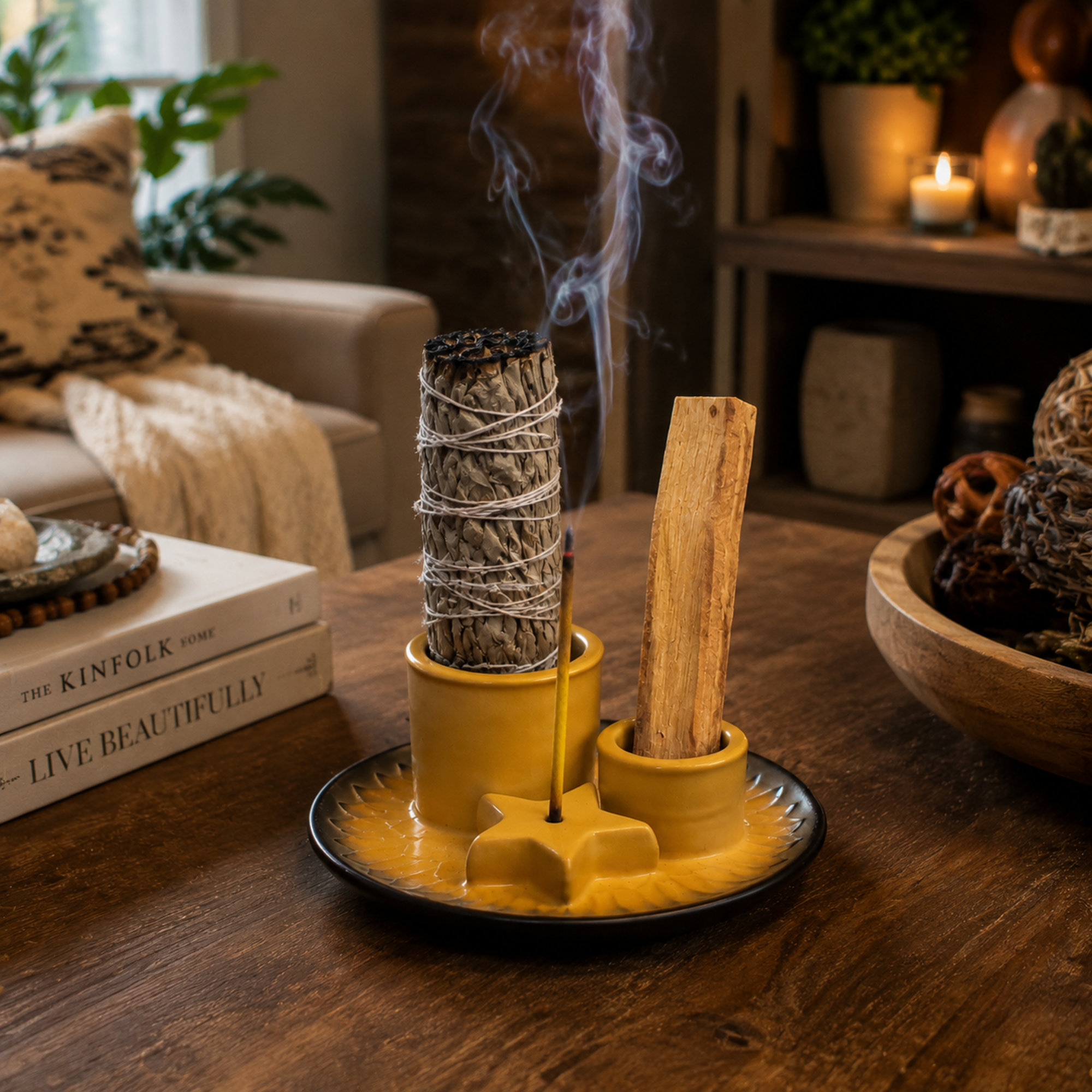 Podstawki na Palo Santo i Kadzidła w Pęczkach