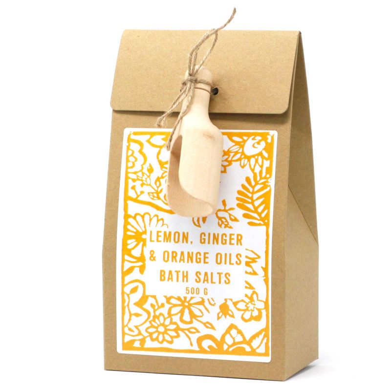 Sels de Bain A&C - Citron, Gingembre et Orange - 500g