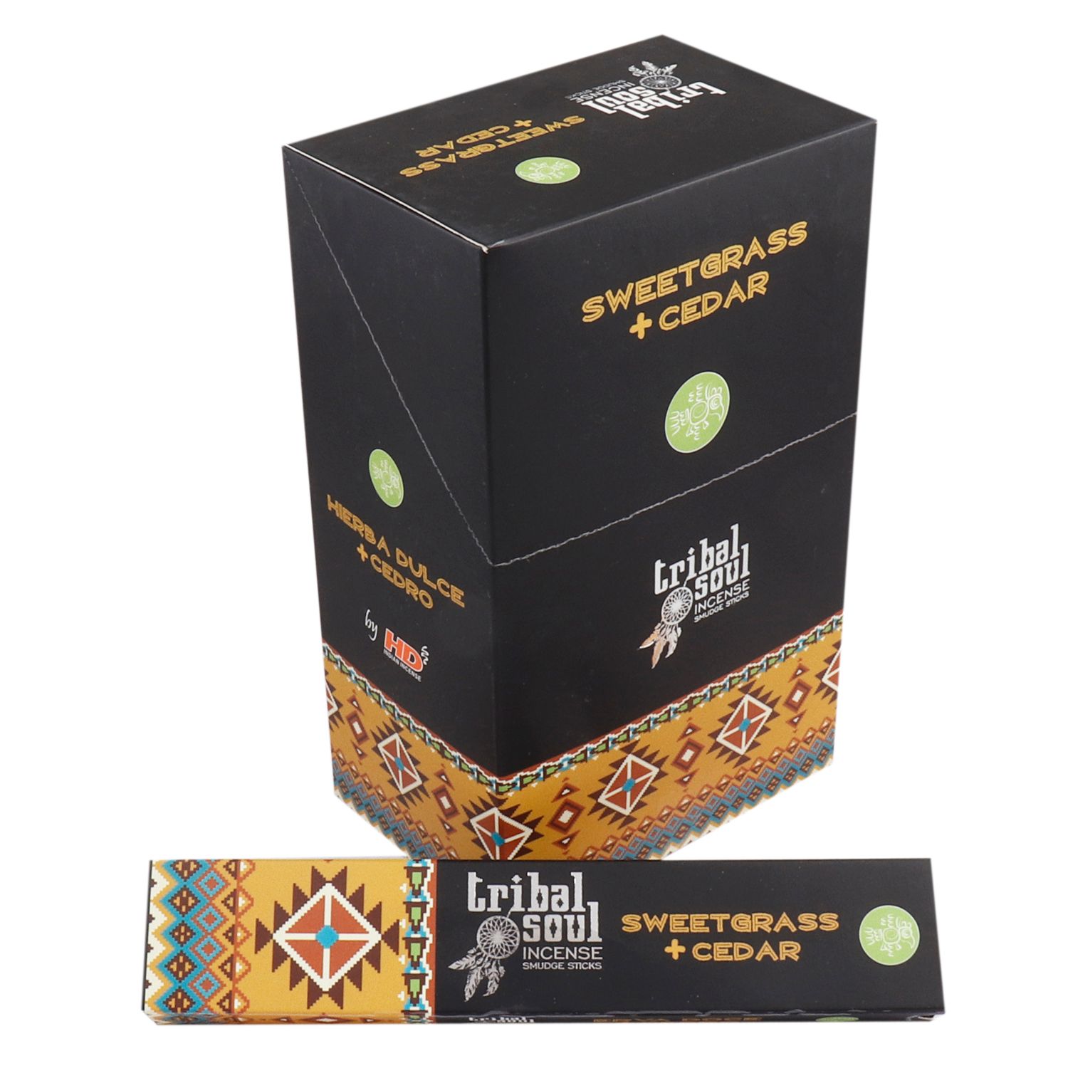 Sweet Grass & Cedar Incense Sticks - Sacred Smudging Blend