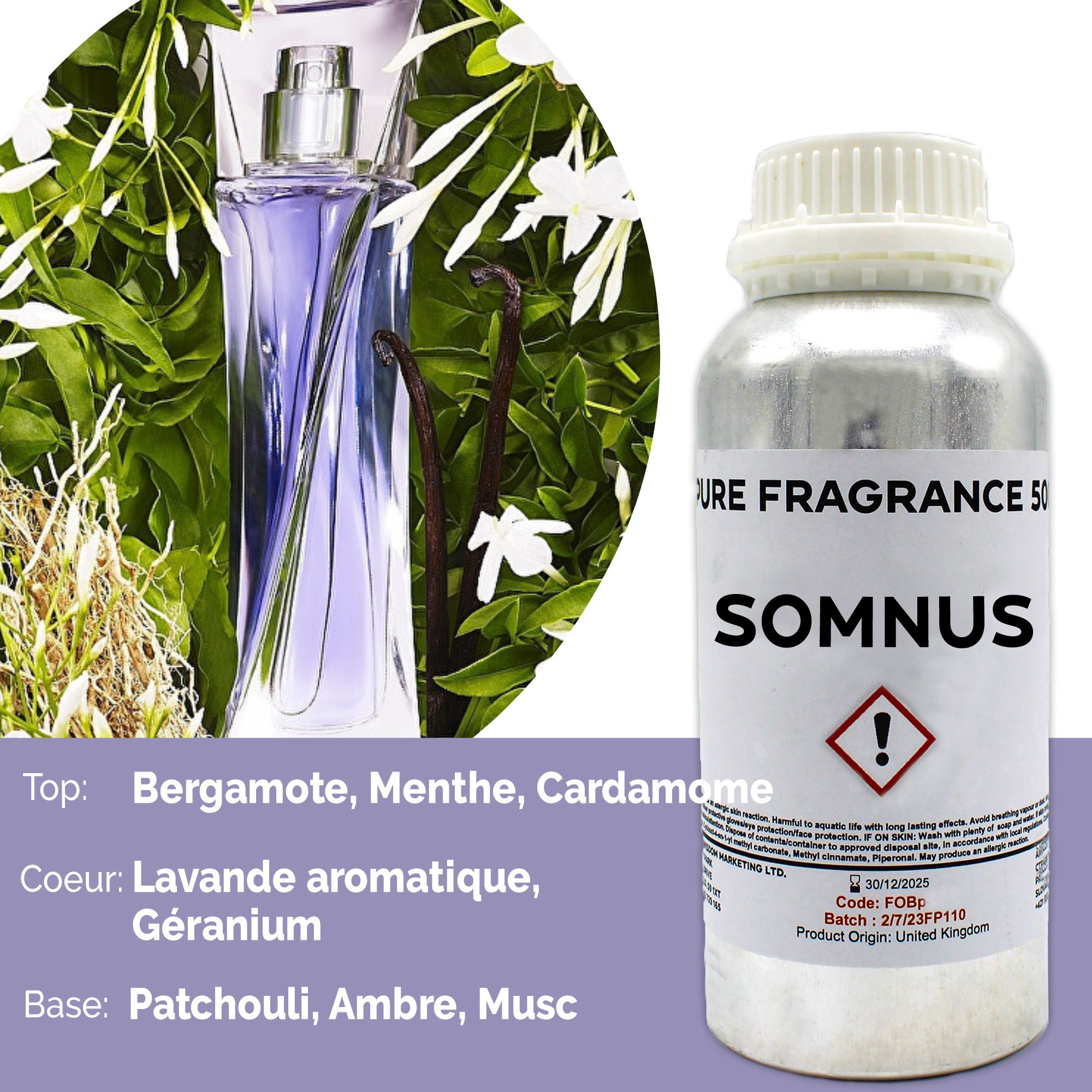 Somnus Puro Óleo de Fragrância - 500ml