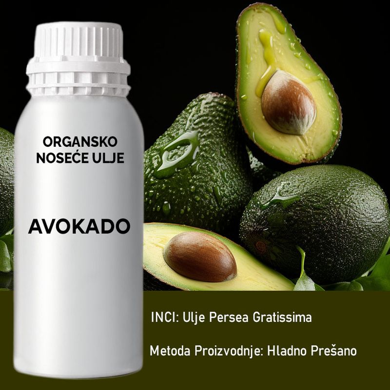 Organický Avokádový Olej 1L