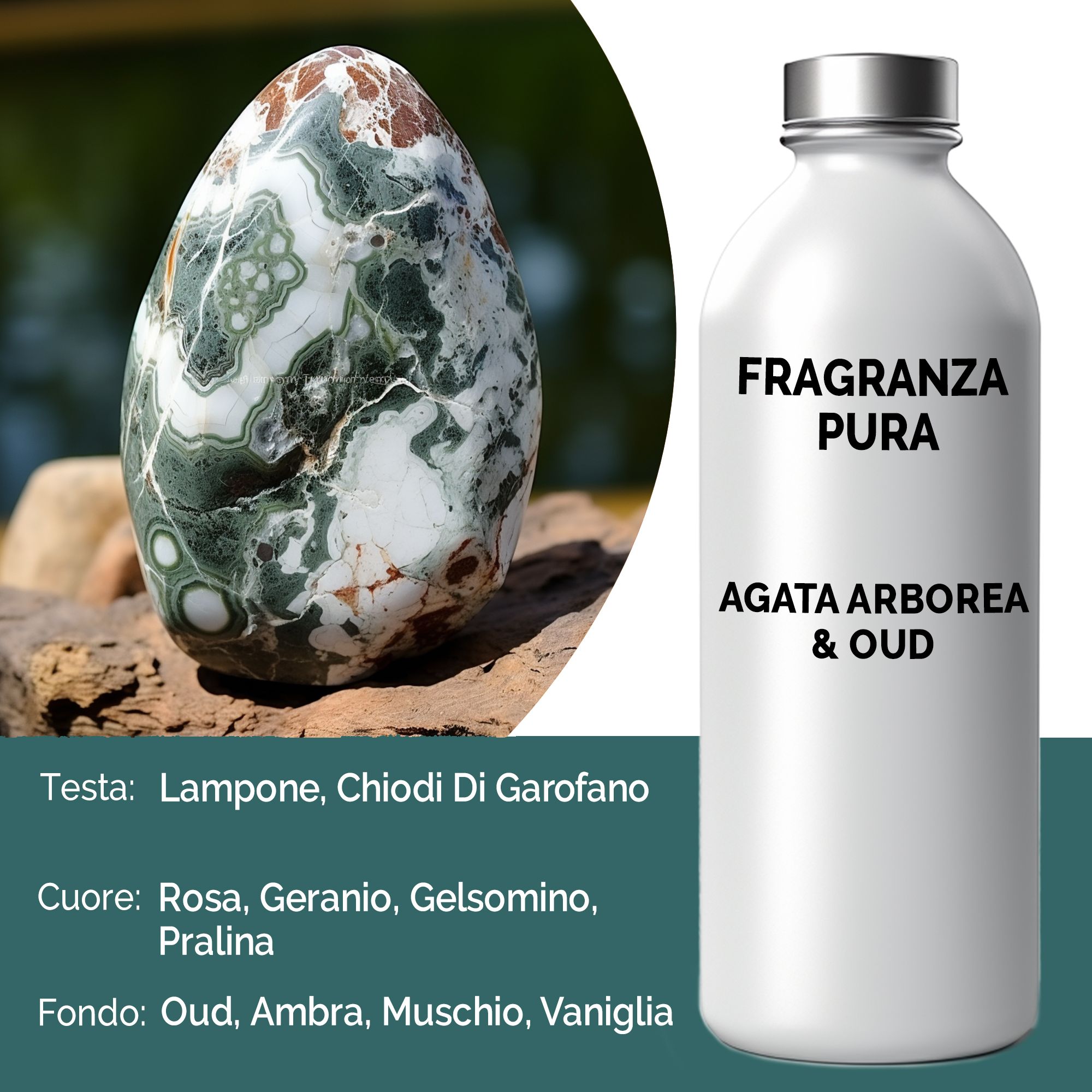 Fragranza Pura 500g - Agata Arborea & Oud