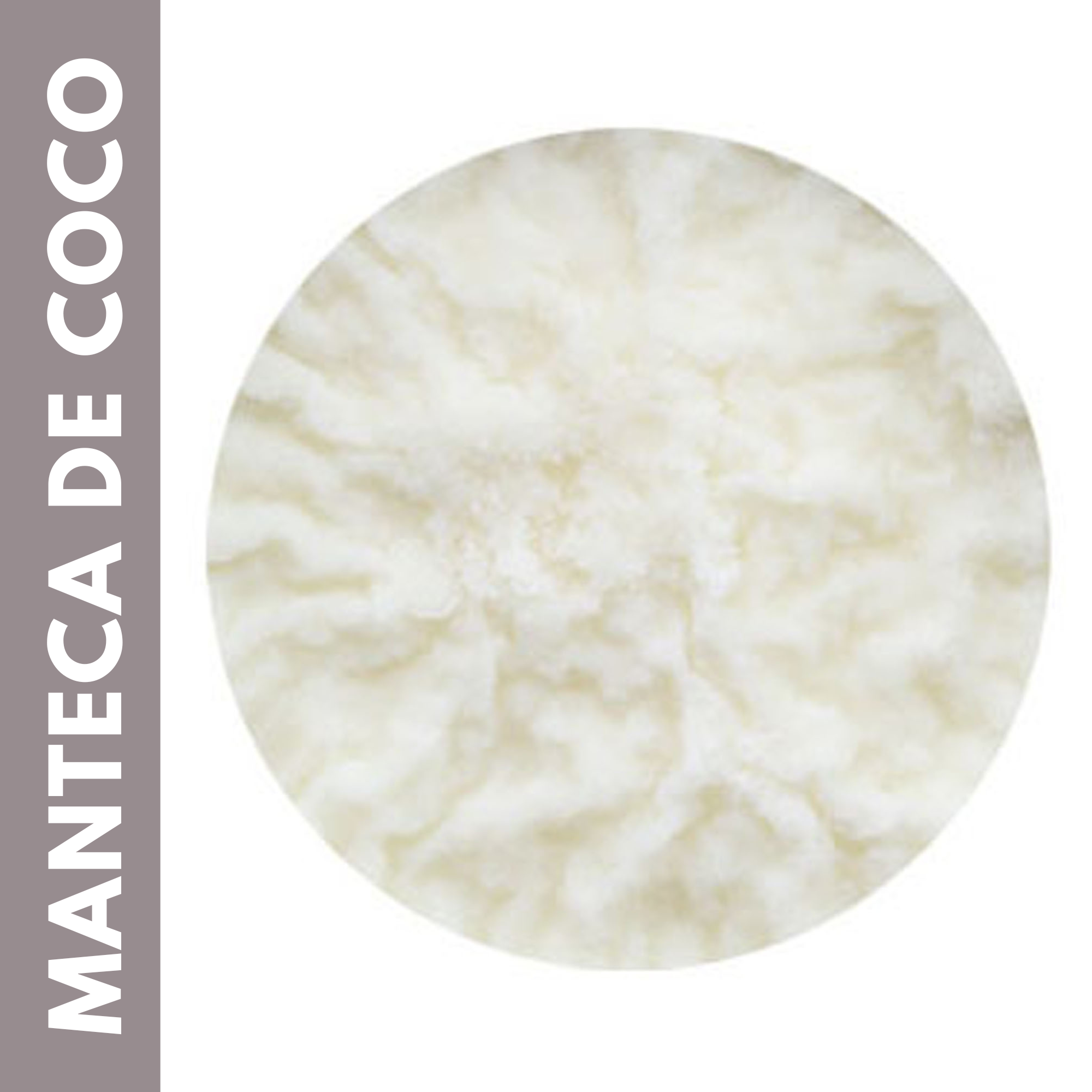 Manteca Corporal Pura 90g - Mantequilla de Coco - Sin etiqueta