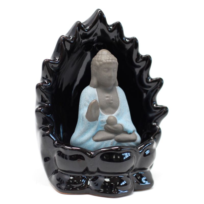 Fontaine à Encens Céramique -  Bouddha Lumière