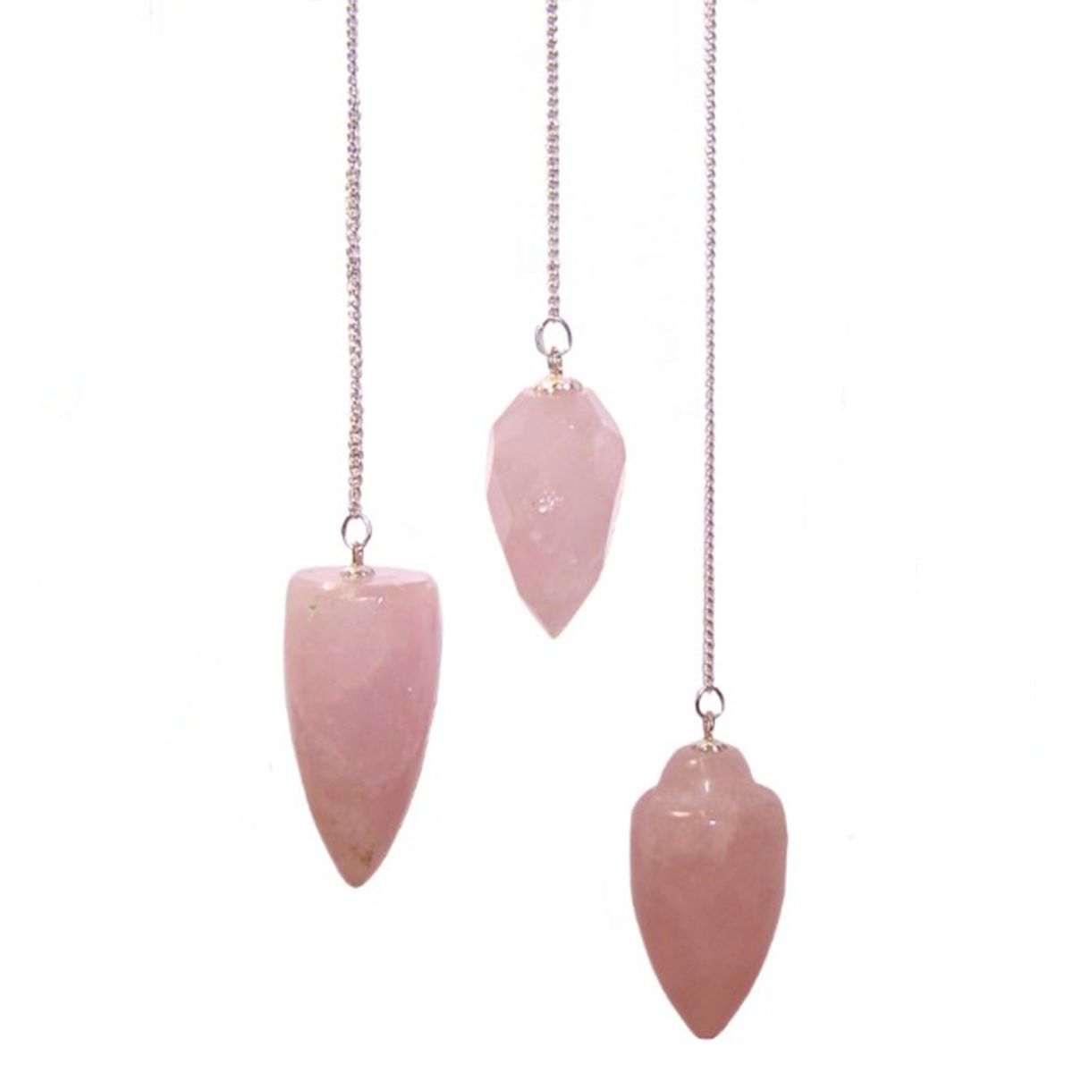 Pêndulos Mágicos - Quartzo Rosa