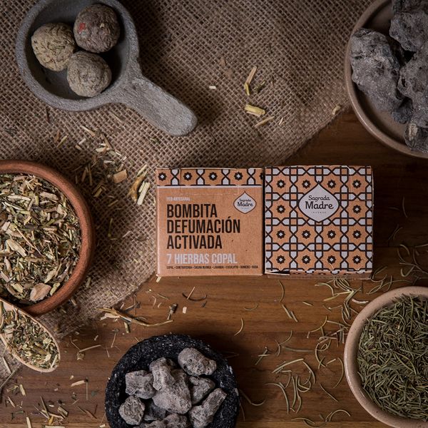 Caixa de Incenso X 8 U. 7 Ervas + Copal