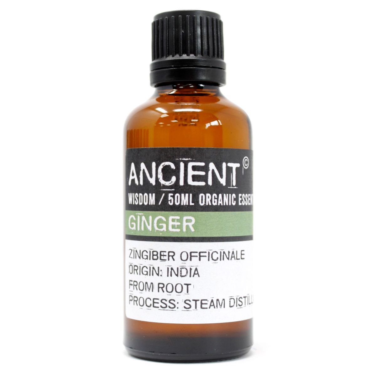 Óleo Essencial Orgânico de Gengibre 50 ml