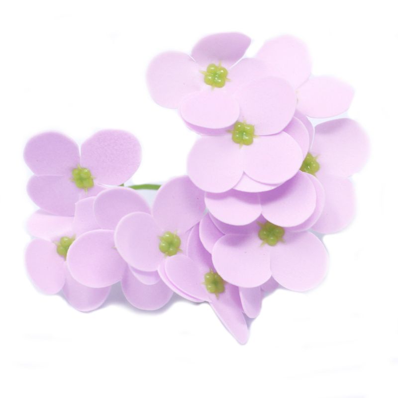 DIY Seifenblumen - Hortensie - Rosa