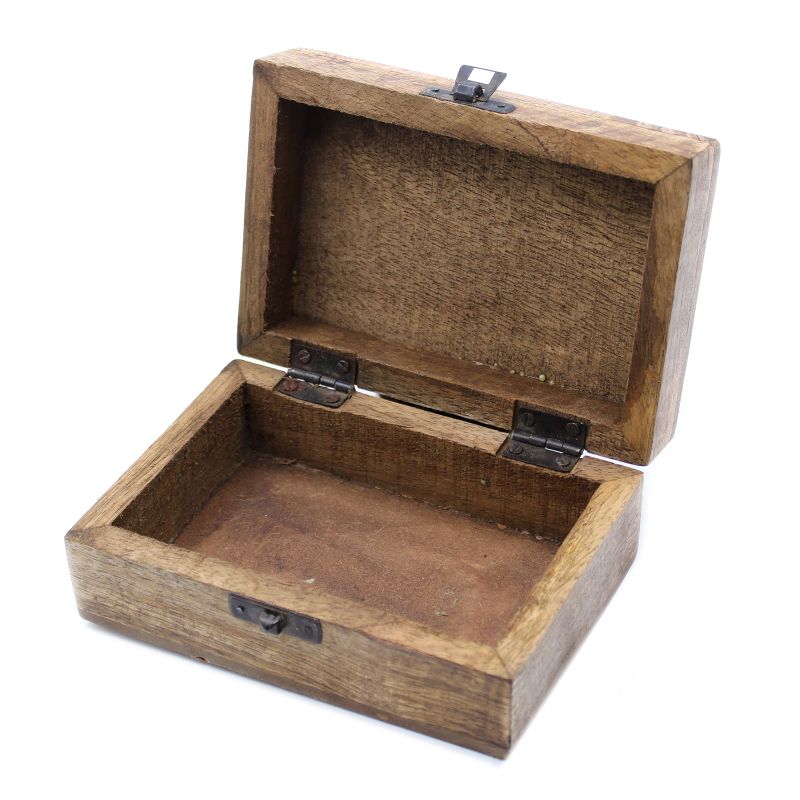 Boite en Bois Blanchi - Grand - Design Slave