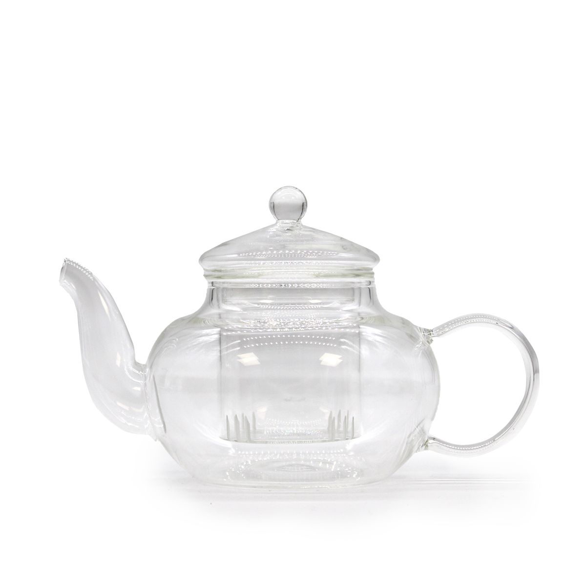 Bule com infusor de vidro - Pérola redonda - 400 ml
