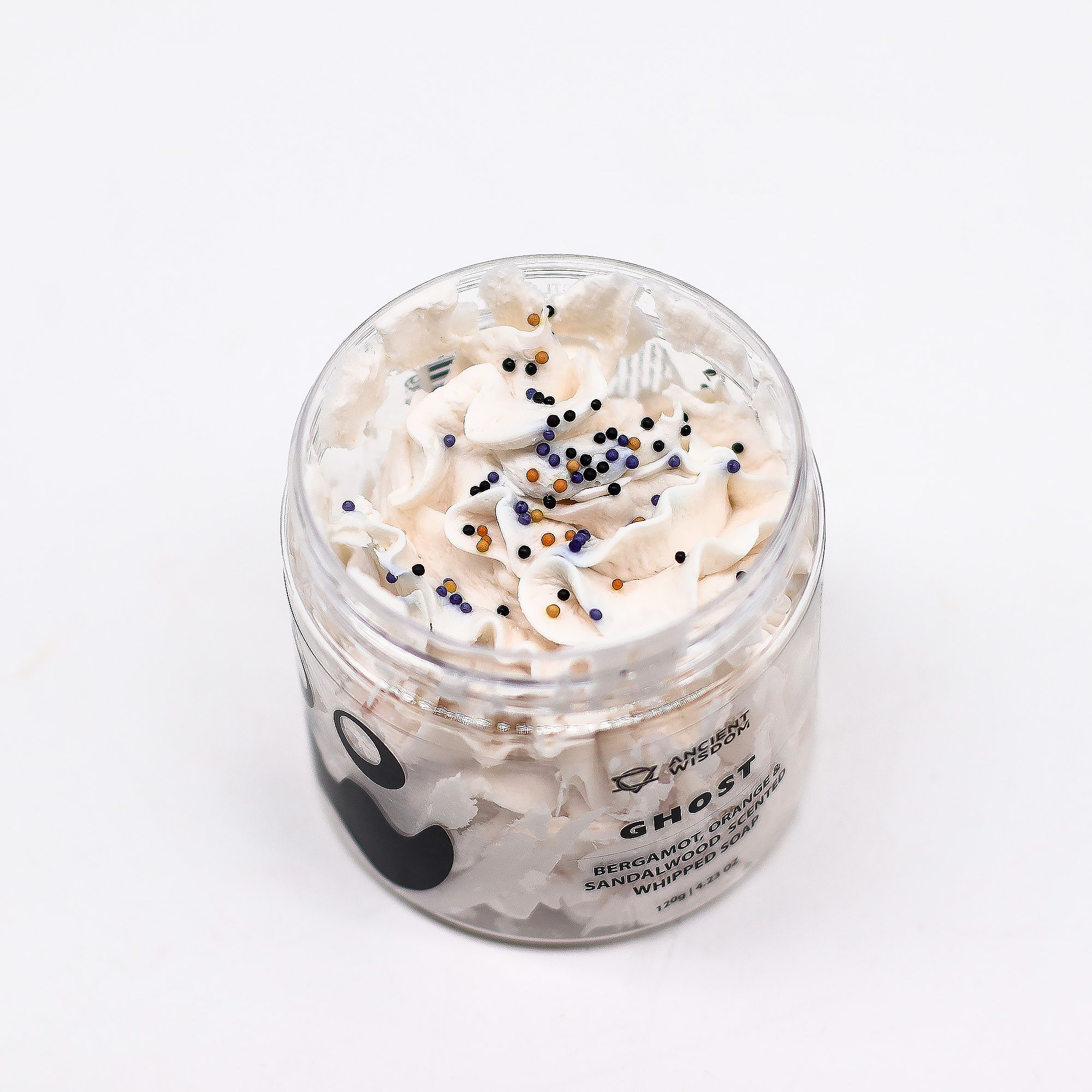 Ghost Whipped Soap 120g - Eerily Smooth, Hauntingly Clean Scent