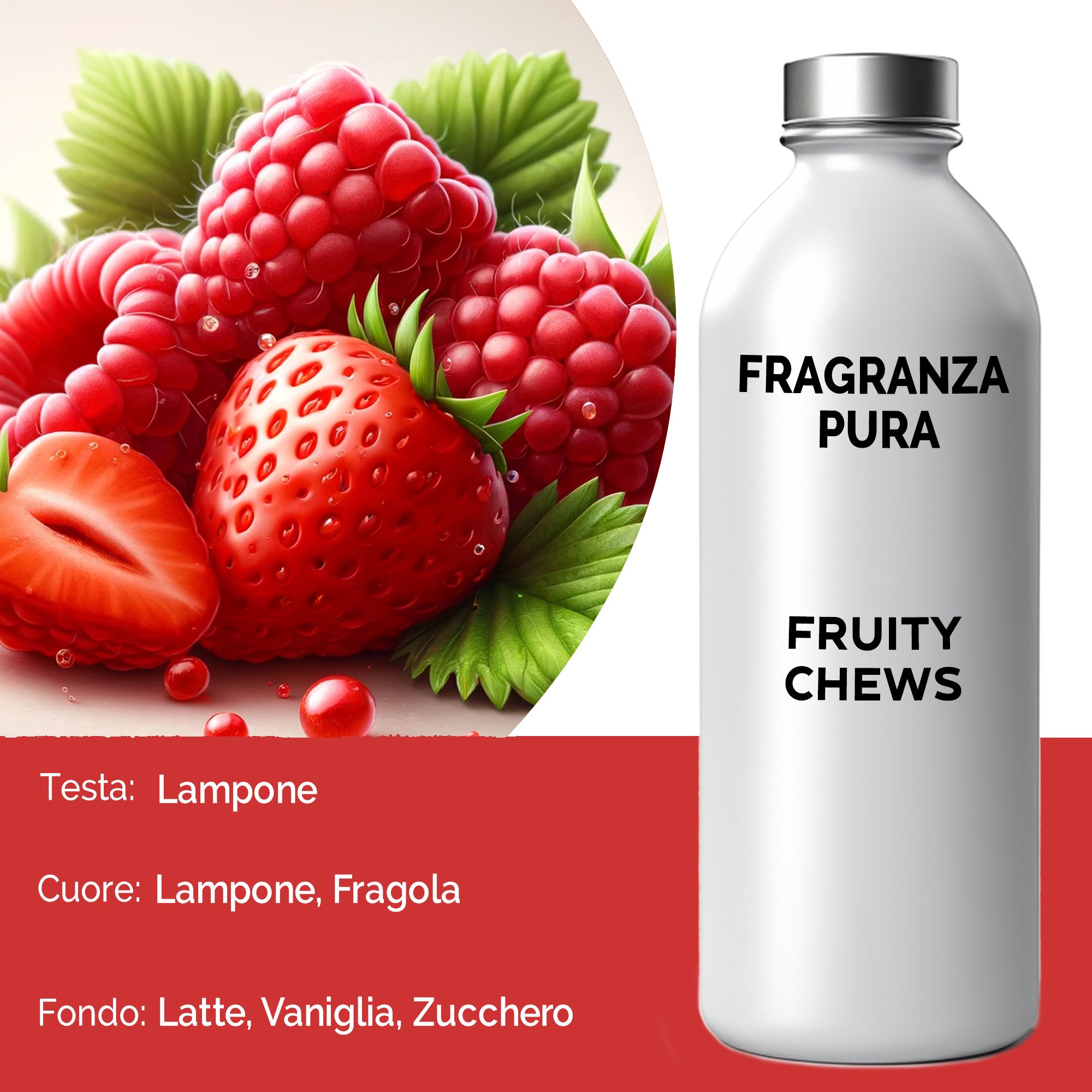 Fragranza Pura - Caramelle Fruity Chews - 500g