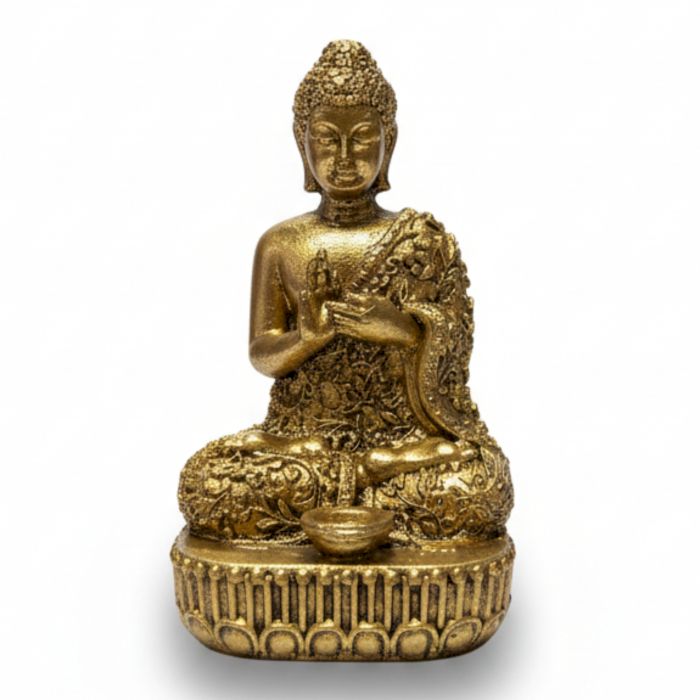 Deuses em miniatura de latão - Buda (110 g) - 76 mm