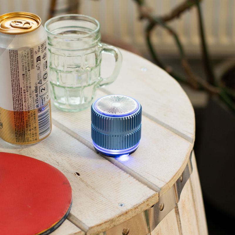 Camping Hanging Light and Mini Speaker - Green