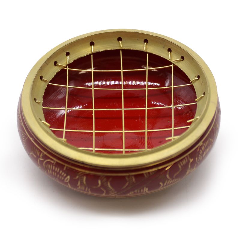 Brûleur à charbon pour encens Chakra – Racine