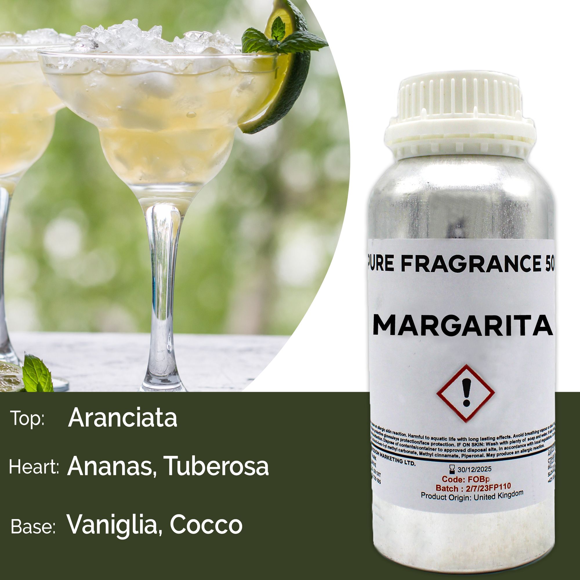 Fragranza Pura 500g - Margarita