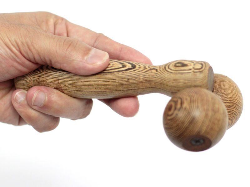 Accessoires Massage Bois- Rouleau sphèrique